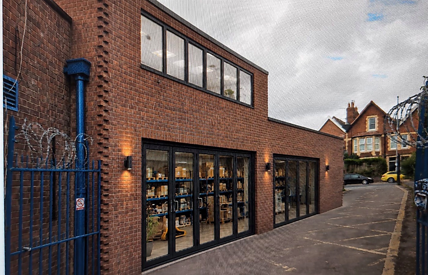 Greville Road, Southville — the completed brick extension.